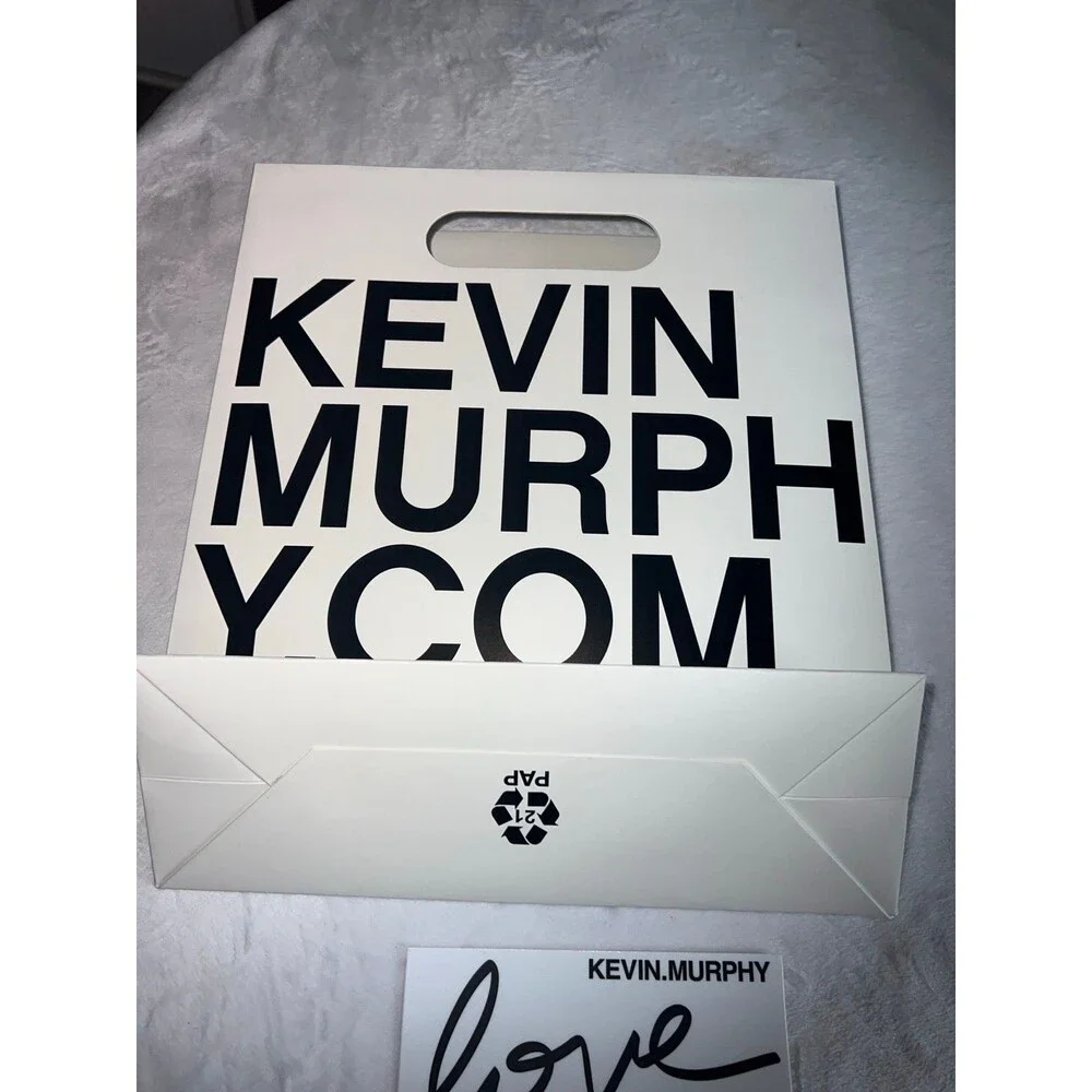 2 kevin Murphy stickers, chapstick & bag